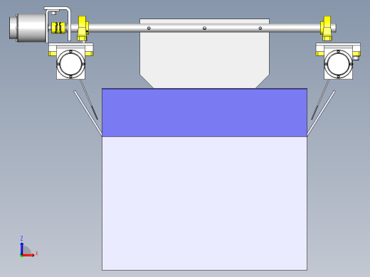 纸箱盖压紧装置前视缩略图