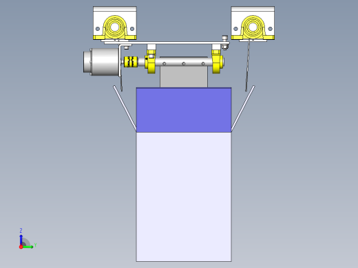 纸箱盖压紧装置右视缩略图