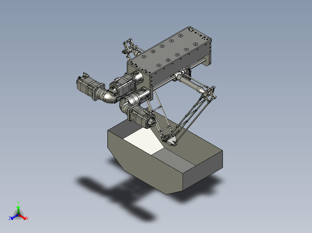 并联机器人D2-900-480主视图