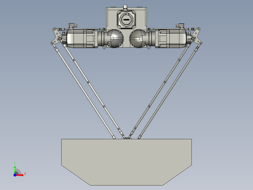 并联机器人D2-900-480前视缩略图