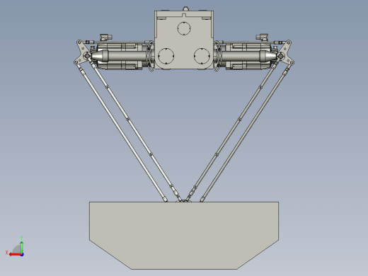 并联机器人D2-900-480后视缩略图
