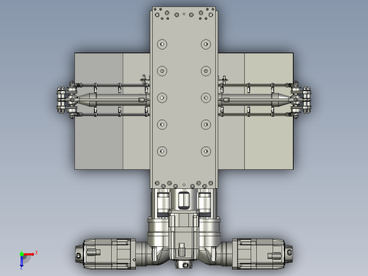 并联机器人D2-900-480俯视缩略图