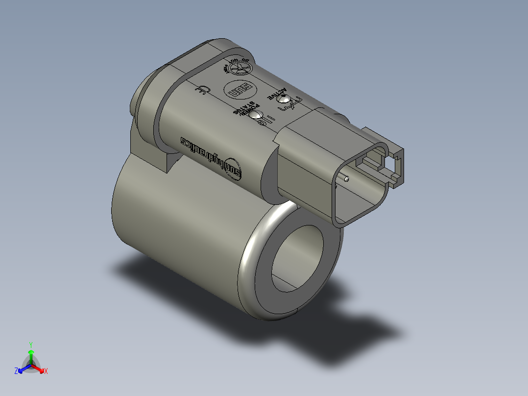 线圈-790-4A12A正等轴测图