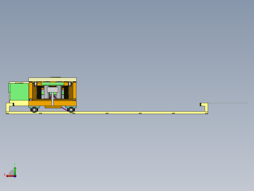 F416 液压升降台sw后视缩略图