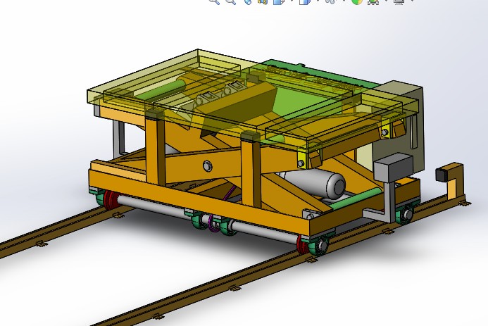 F416 液压升降台sw