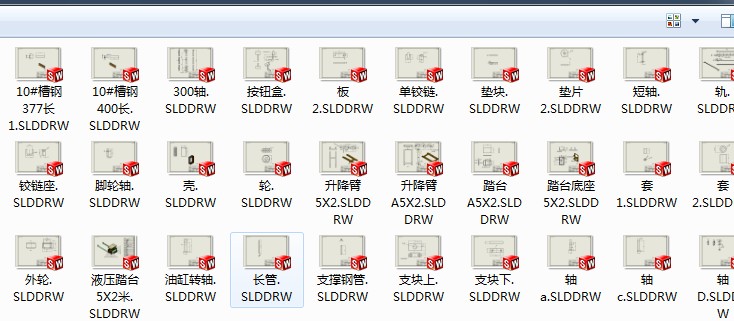 F416 液压升降台sw