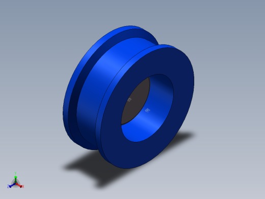 对夹式止回阀-铸铁 DN50-DN600正等轴测缩略图