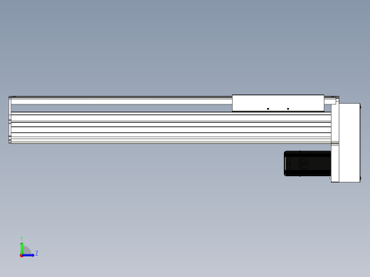 Toyo东佑达直线模组-ETH22-500-BM-400W左视缩略图