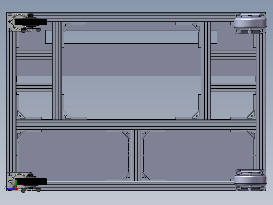 APAS振动机柜右视图