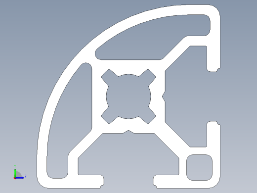 型材-BR 30X30R KJN992896.STEP左视缩略图