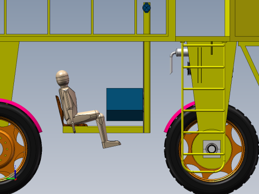 半人工烟叶采收机120