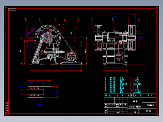 石料破碎机的设计【含图和文档】