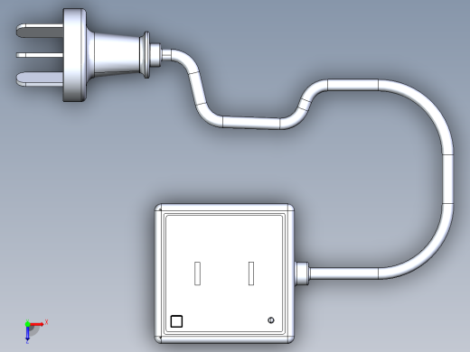 方形插线板 SW STP俯视缩略图