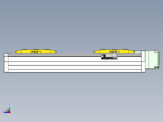 GTH内嵌丝杆全封闭GTH8S-BL-400W右视缩略图