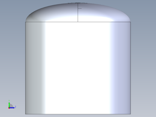 CPVC管件20-Sch80_Cap_FPT_9848-002_0.25in左视缩略图