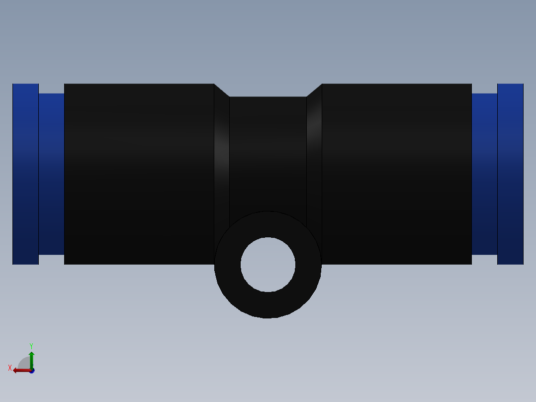 Ø8 - UNIÃO RETA (C00200800)后视图