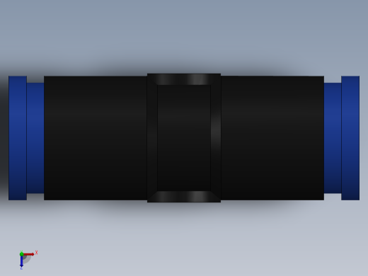 Ø8 - UNIÃO RETA (C00200800)俯视缩略图