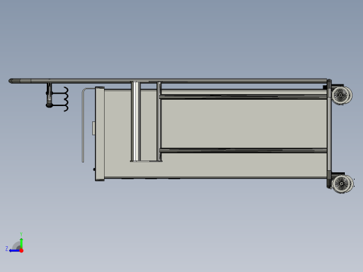 医疗服务手推车 3右视缩略图