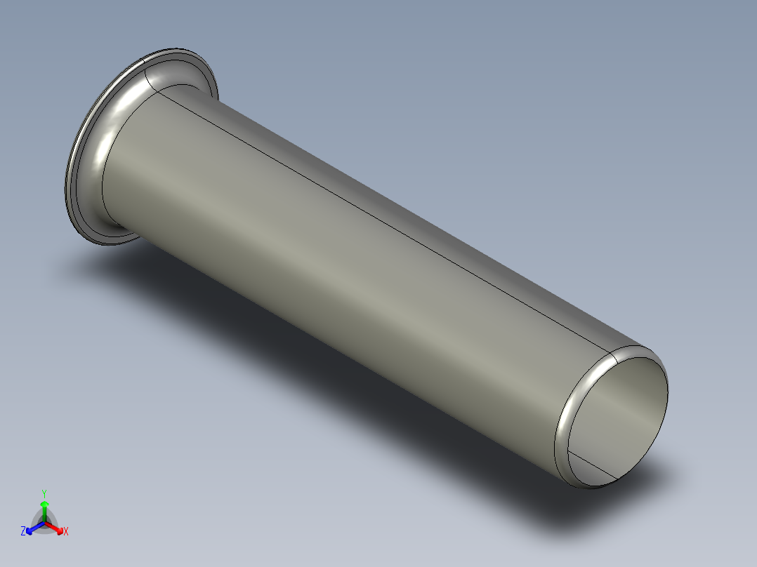 软管与硬管连接用工业通用接头0127_04_27正等轴测图