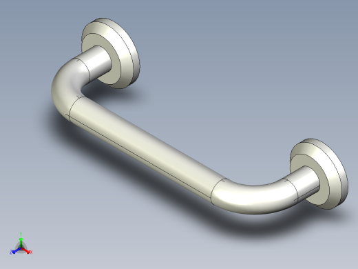 取手(不銹鋼)EB(A)-3D多系列多零件图纸模型