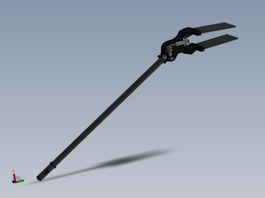 橄榄收获机构3D模型图纸 Solidworks设计