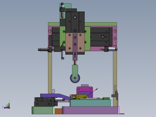 聚合物电池FPC桌面式半自动折弯机右视缩略图