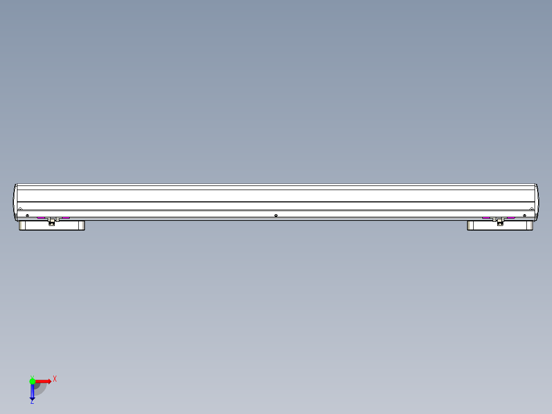威洛博LC系列3d模型模组2LC22H1Y-S900俯视图