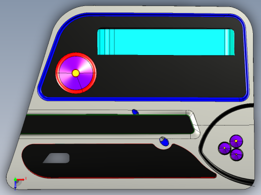 车门内饰--igs俯视缩略图
