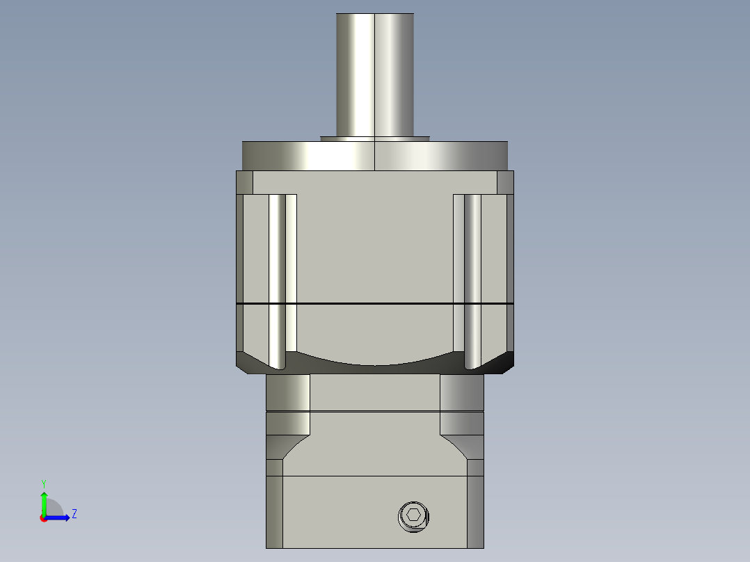 斜齿PGH115T-L2 14-60-75-M6.STEP左视图