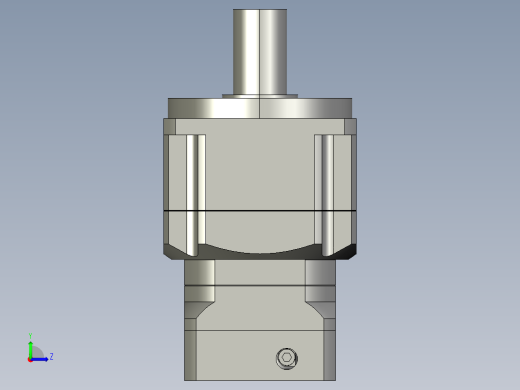 斜齿PGH115T-L2 14-60-75-M6.STEP左视缩略图