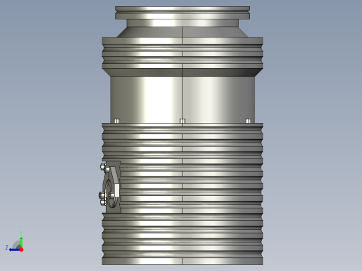 磁悬浮分子泵_TURBOVAC MAG W300 iP 100 ISO-K右视缩略图