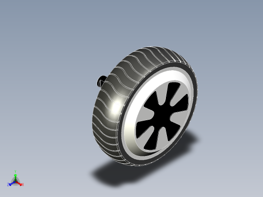 悬浮滑板轮6.5 英寸BLDC 电机--IGS STP X_T