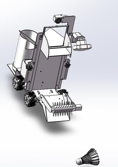 羽毛球捡拾车sw19可编辑