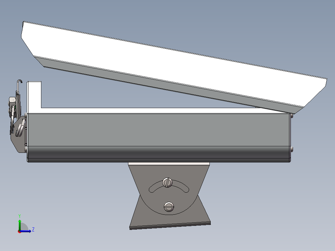 户外摄像头防水罩模型836166左视图