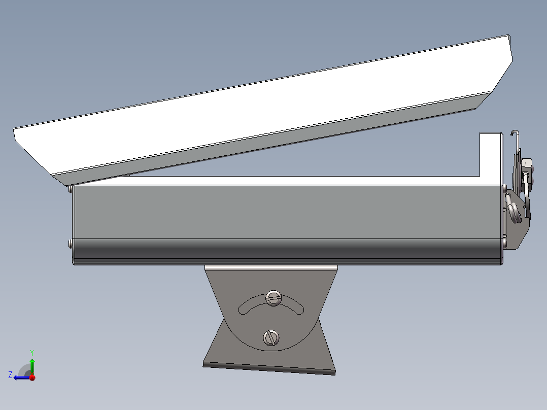 户外摄像头防水罩模型836166右视图