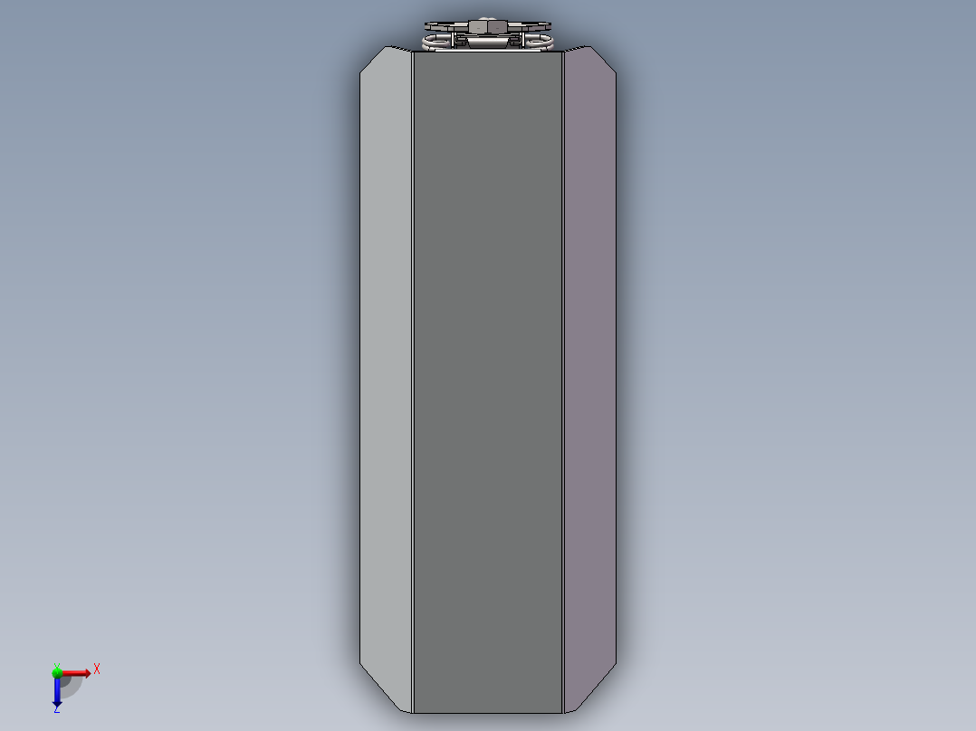 户外摄像头防水罩模型836166俯视图