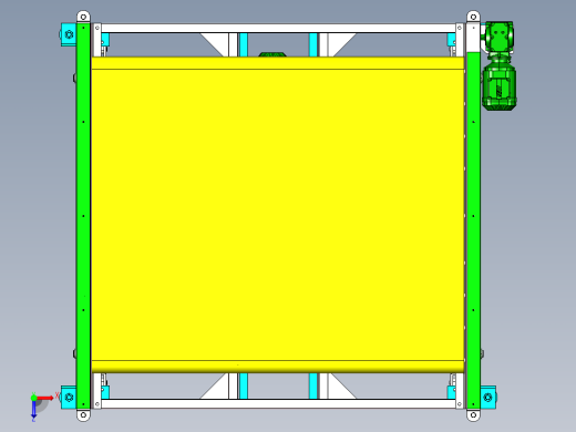 皮带90度旋转倍速线设计俯视缩略图