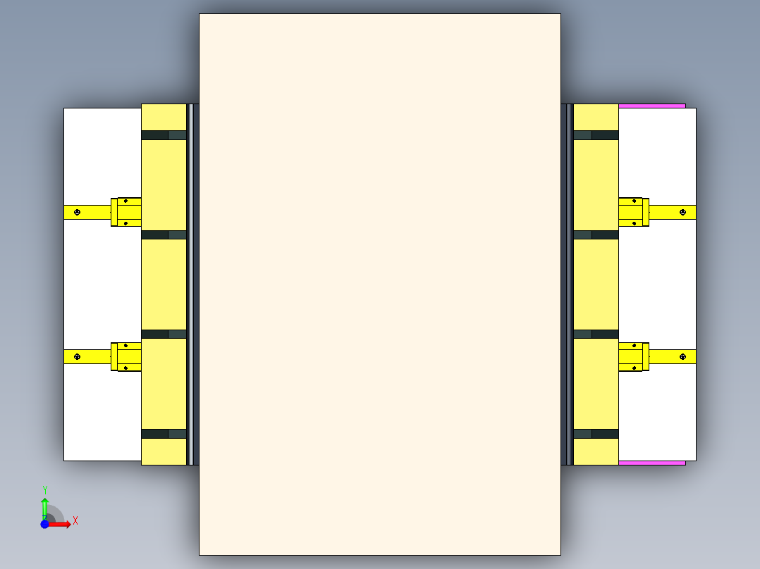 旋转夹爪前视图
