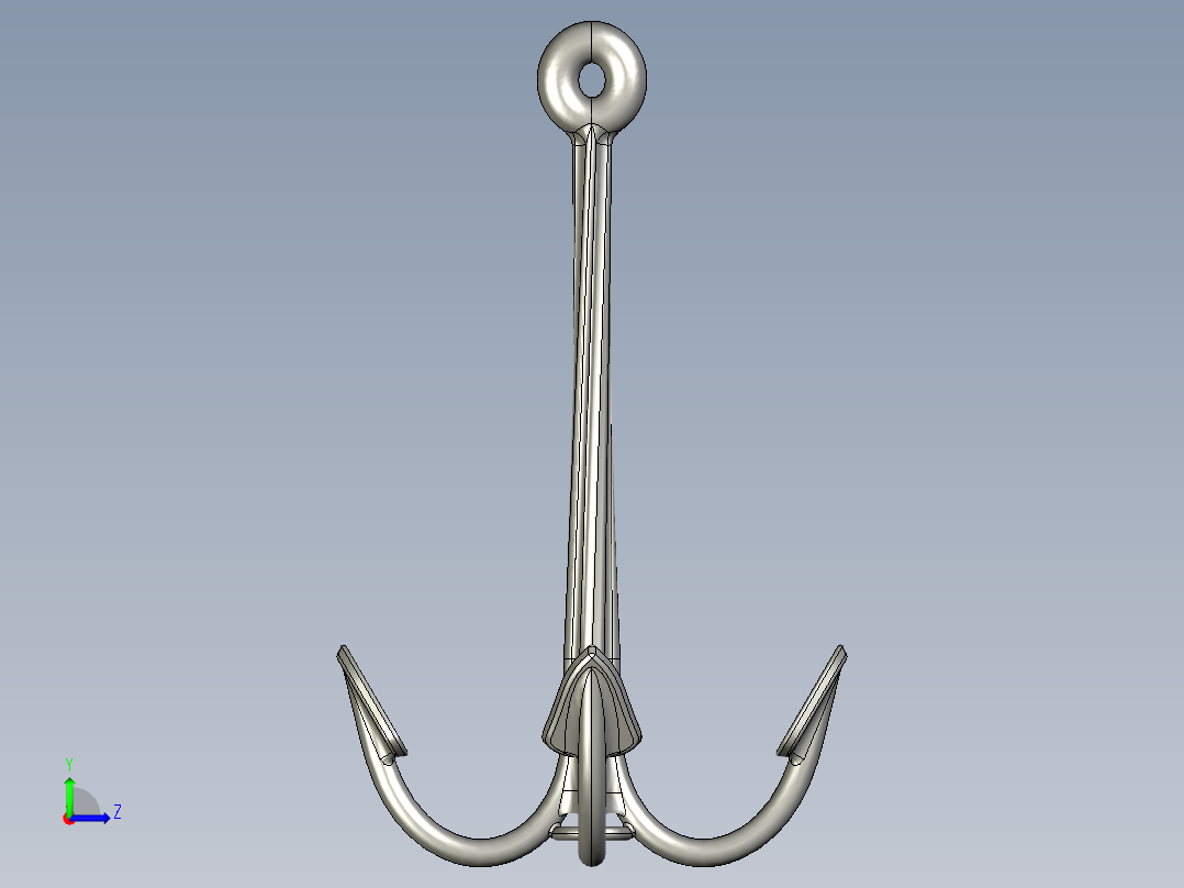 锚、地锚(13)左视图