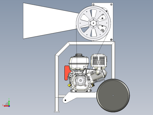 A2004593-砍伐木材机后视缩略图