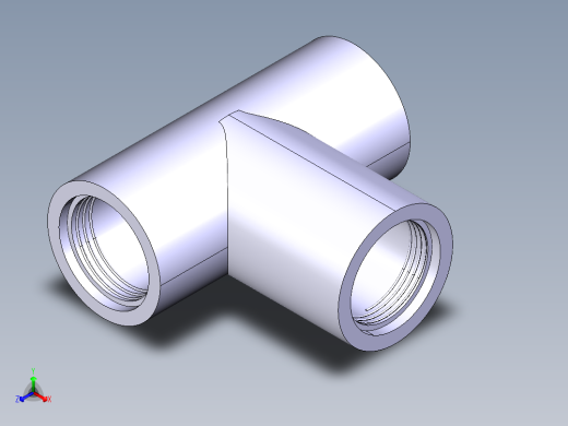 B3004560-铝三通管