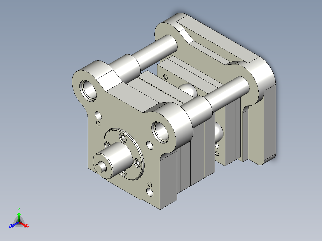挡板复合模设计