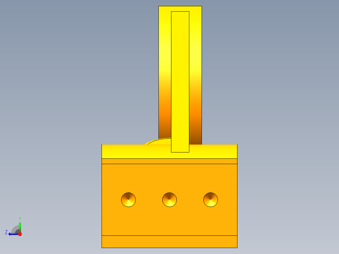 第八届练习题3D08-L04  SW16右视图