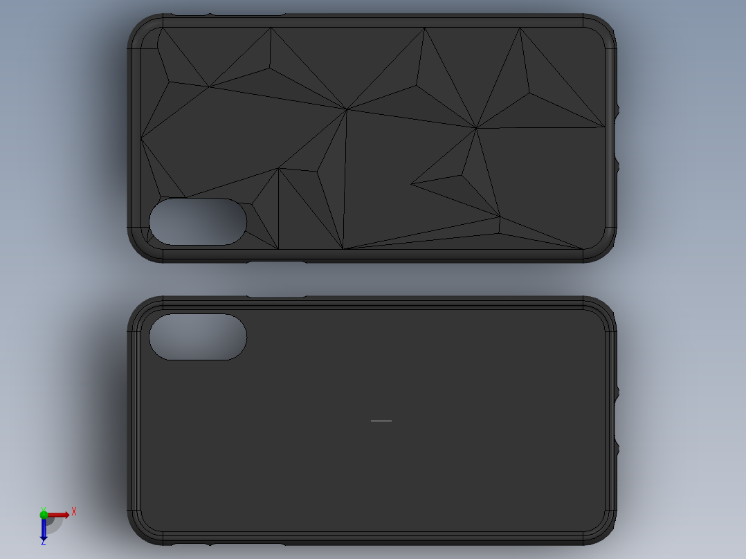 移动外壳121俯视图