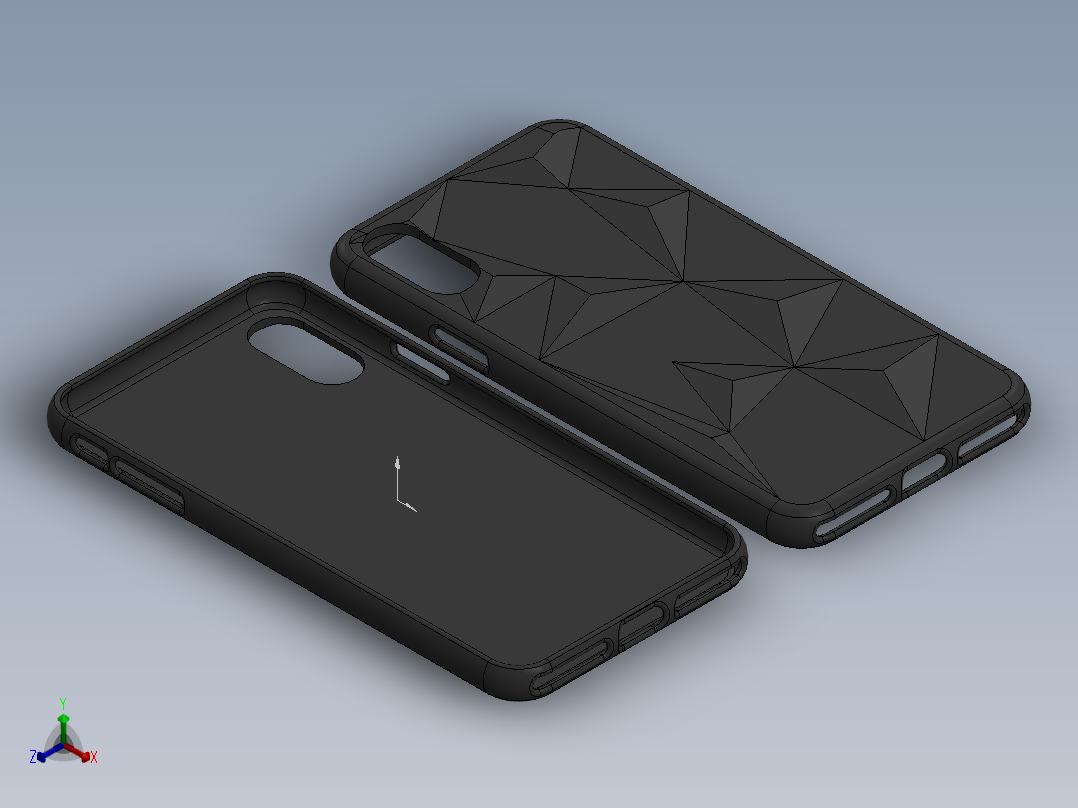 移动外壳121正等轴测图