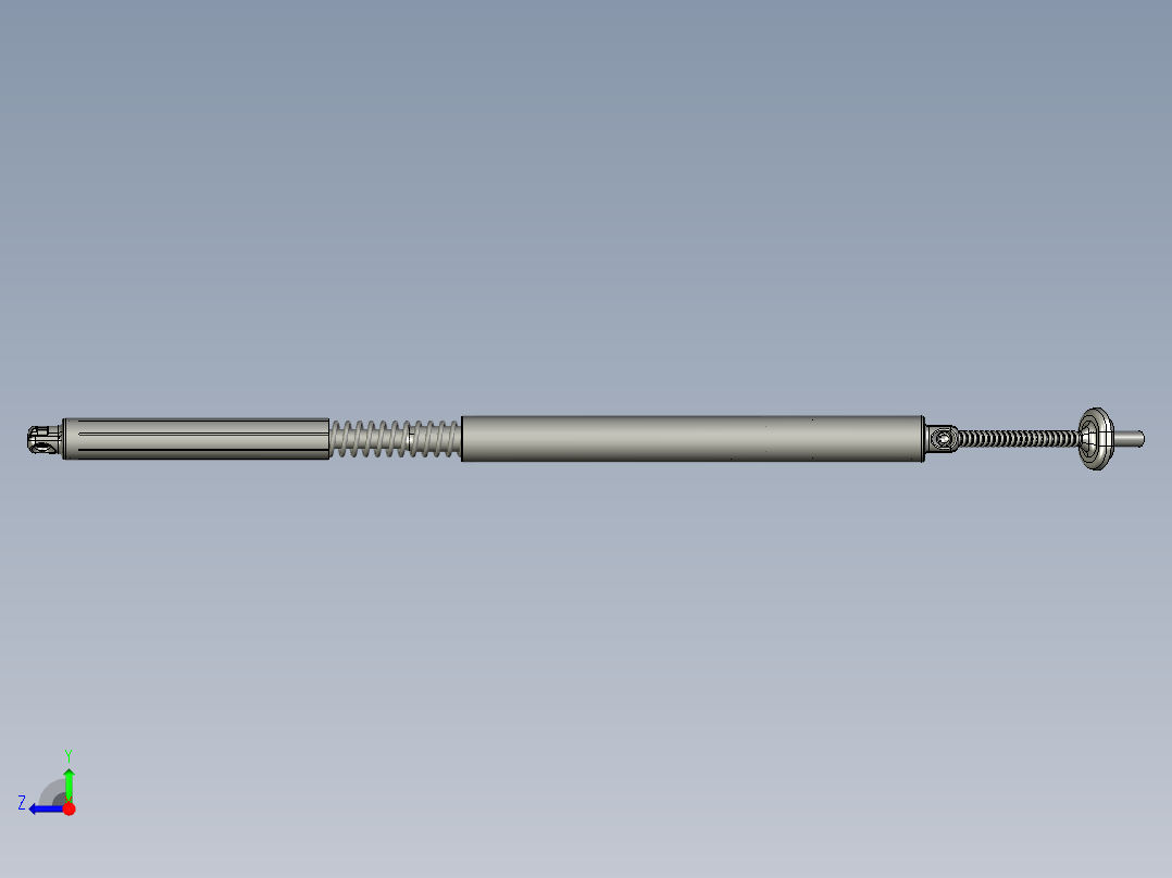 OP80-电撑杆-550最短右视图