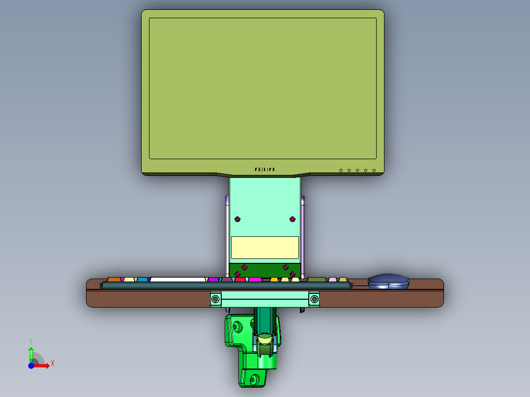 SY21-显示器套装F前视图