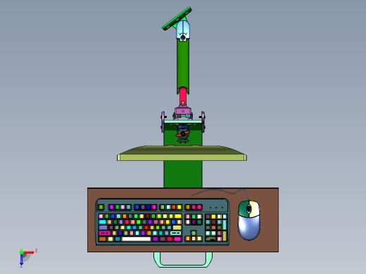 SY21-显示器套装F俯视缩略图