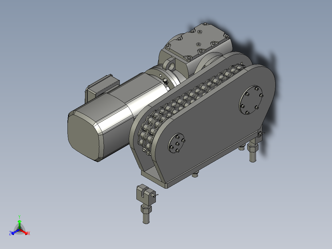 L形线体提升机电机部件