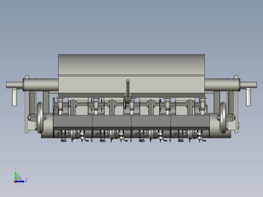 红薯土豆旋耕施肥覆膜机左视缩略图